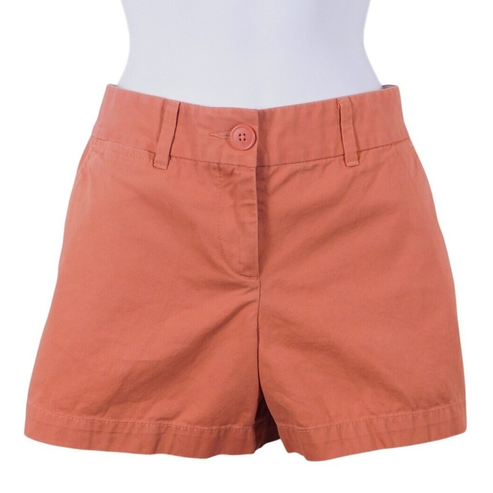 ANN TAYLOR LOFT WOMENS 100% COTTON MELLON 5 POCKET SHORTS‎ SIZE 2